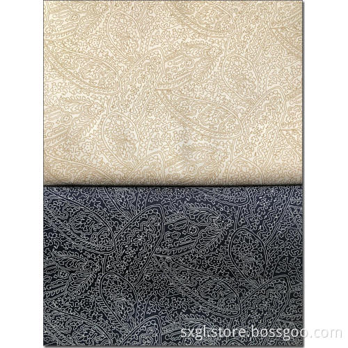C / T Satin Print Stoff in gewebt